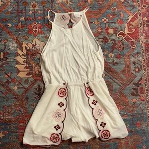 White Some Days Lovin Romper/ Playsuit